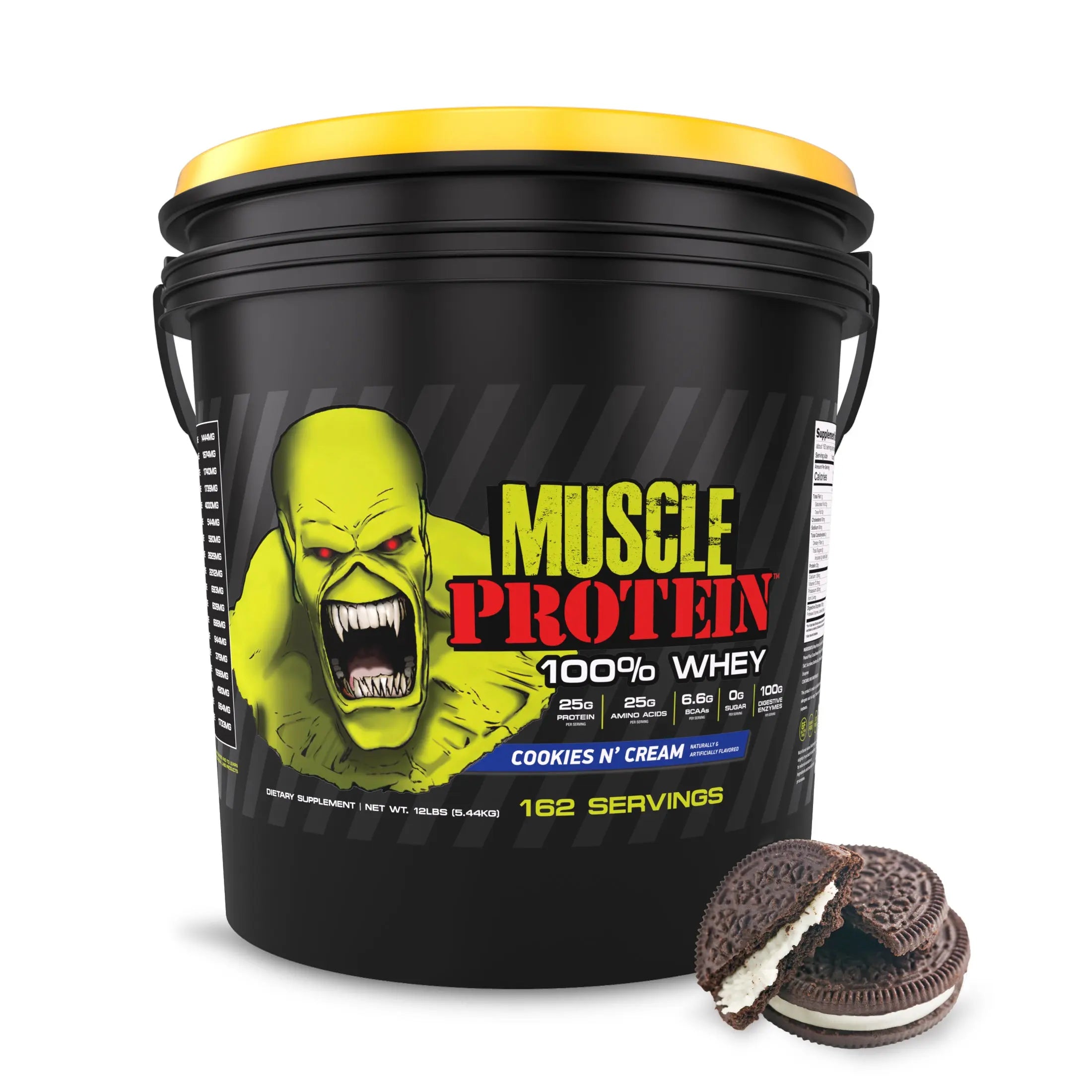 Colossal Labs Muscle Protein - 100% Whey Protein Powder, Muscle Growth, Gym, Fitness, Recovery