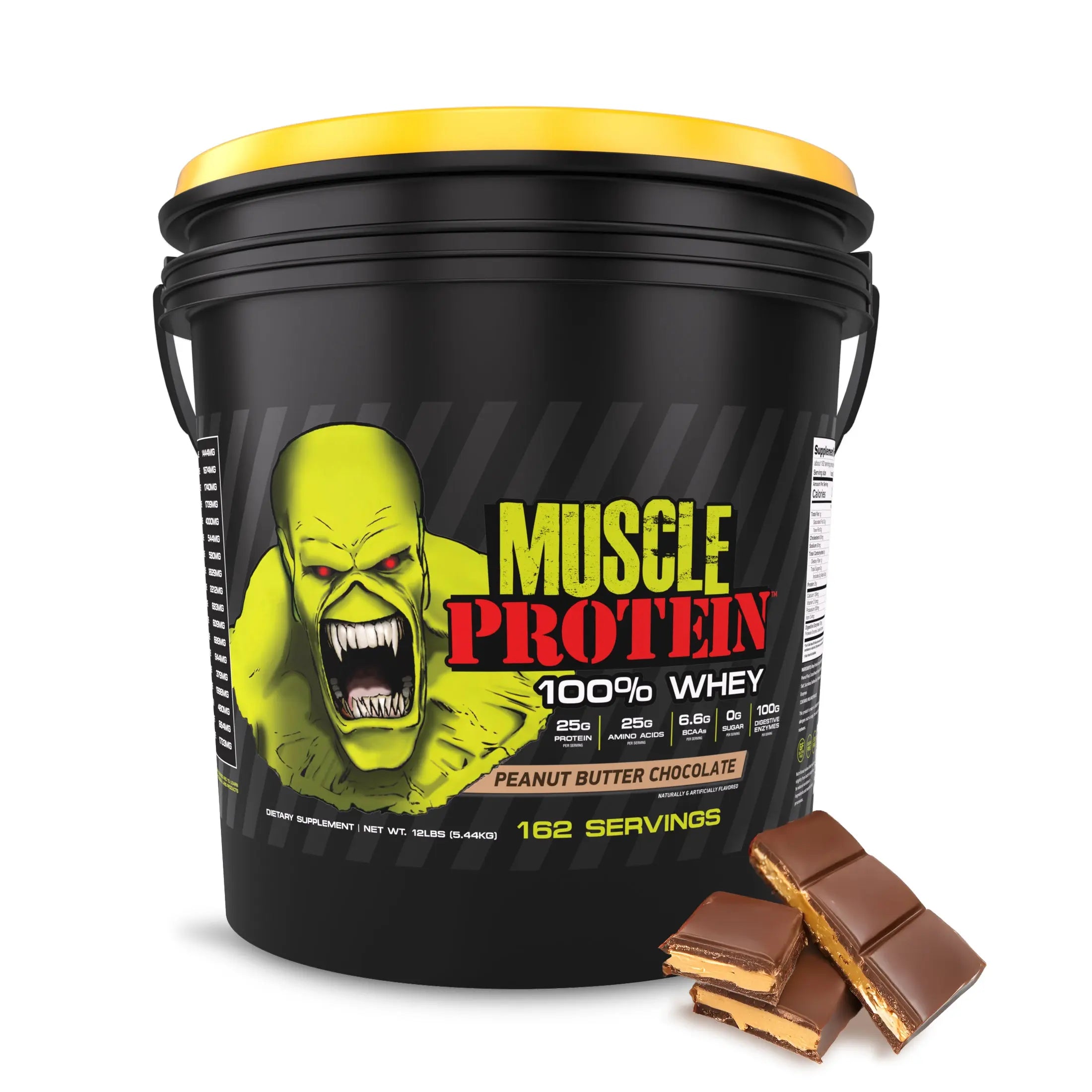 Colossal Labs Muscle Protein - 100% Whey Protein Powder, Muscle Growth, Gym, Fitness, Recovery